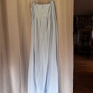 Free People All For Sun Light Blue Maxi dress